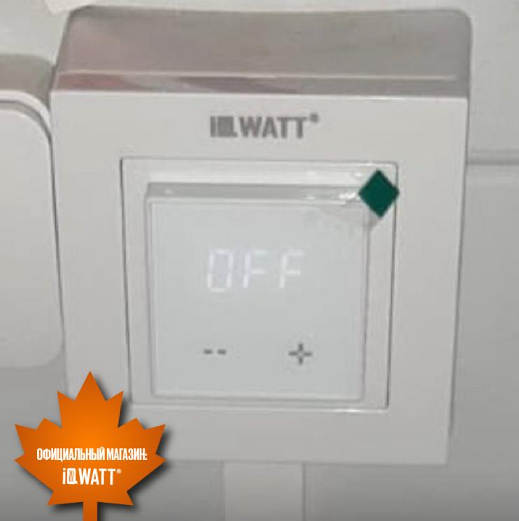 Электронный термостат IQ THERMOSTAT D графит